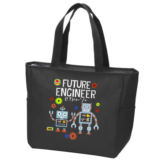 Future Engineer Robotics Robot Costume For Adults & Kids Zip Tote Bag