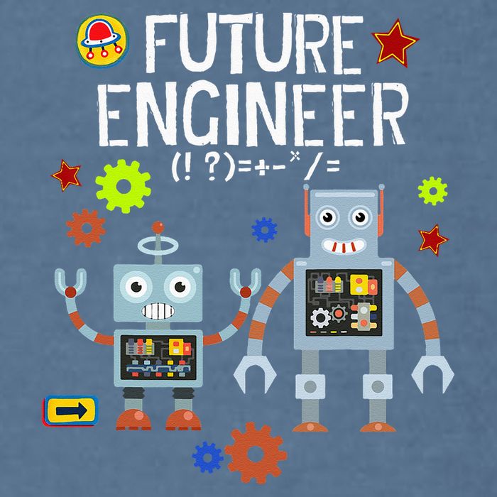 Future Engineer Robotics Robot Costume For Adults & Kids Garment-Dyed Sweatshirt