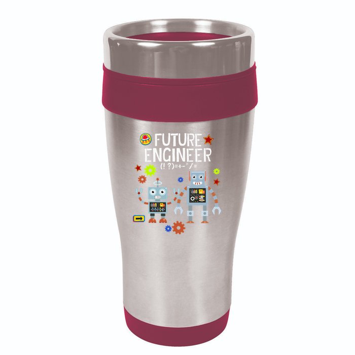 Future Engineer Robotics Robot Costume For Adults & Kids 16oz Travel Tumbler