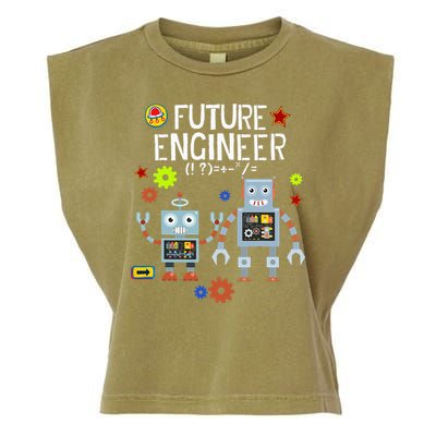 Future Engineer Robotics Robot Costume For Adults & Kids Garment-Dyed Women's Muscle Tee