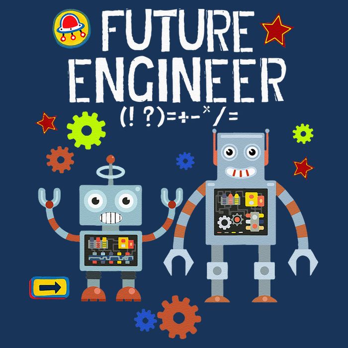 Future Engineer Robotics Robot Costume For Adults & Kids Infant Baby Jersey Bodysuit