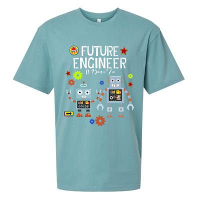 Future Engineer Robotics Robot Costume For Adults & Kids Sueded Cloud Jersey T-Shirt