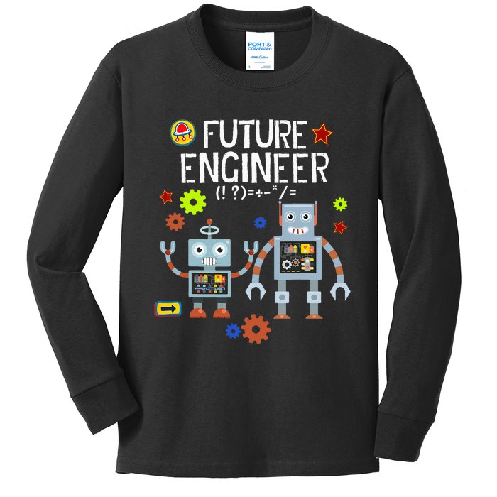 Future Engineer Robotics Robot Costume For Adults & Kids Kids Long Sleeve Shirt