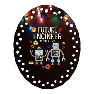 Future Engineer Robotics Robot Costume For Adults & Kids Ceramic Oval Ornament