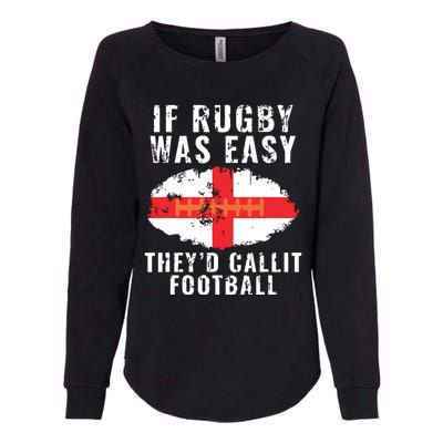 Funny England Rugby The Lions Womens California Wash Sweatshirt