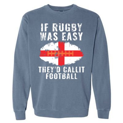 Funny England Rugby The Lions Garment-Dyed Sweatshirt