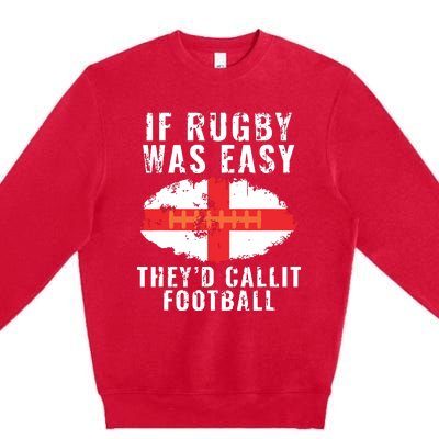 Funny England Rugby The Lions Premium Crewneck Sweatshirt