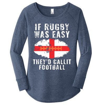 Funny England Rugby The Lions Women's Perfect Tri Tunic Long Sleeve Shirt