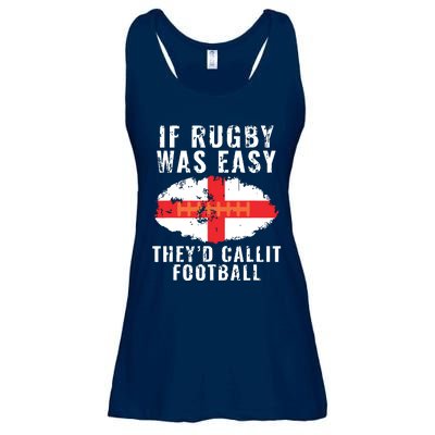 Funny England Rugby The Lions Ladies Essential Flowy Tank