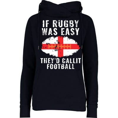 Funny England Rugby The Lions Womens Funnel Neck Pullover Hood