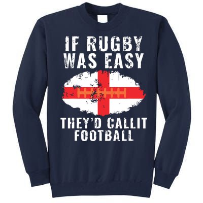 Funny England Rugby The Lions Tall Sweatshirt