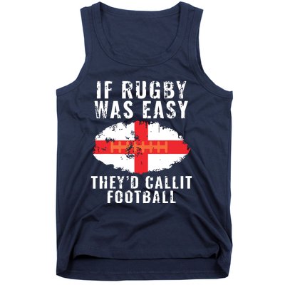 Funny England Rugby The Lions Tank Top