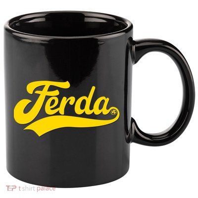Ferda Logo Hockey Irish 11oz C Handle Ceramic Mug