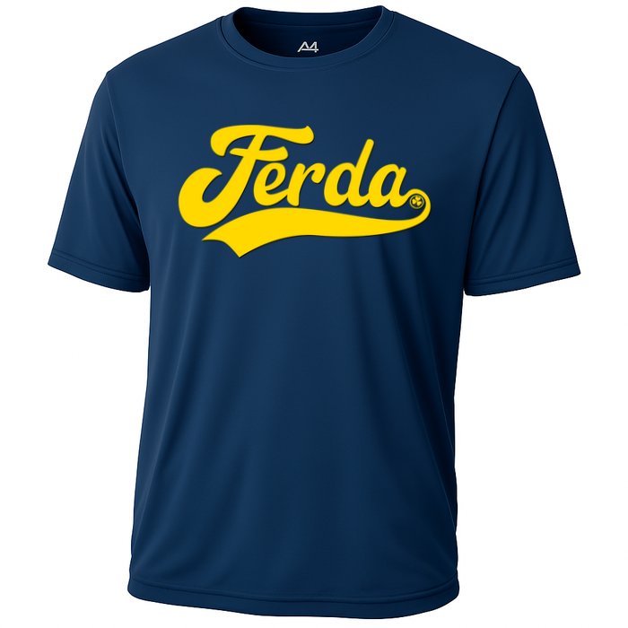 Ferda Logo Hockey Irish Cooling Performance Crew T-Shirt