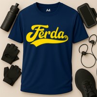 Ferda Logo Hockey Irish Cooling Performance Crew T-Shirt