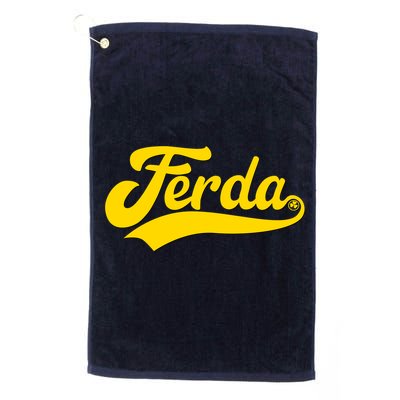 Ferda Logo Hockey Irish Golf Towel