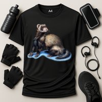 Ferret Wildlife Cooling Performance Crew T-Shirt