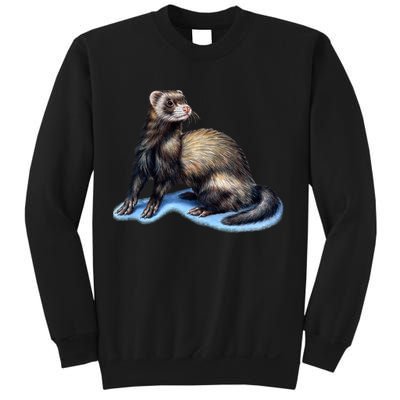 Ferret Wildlife Sweatshirt