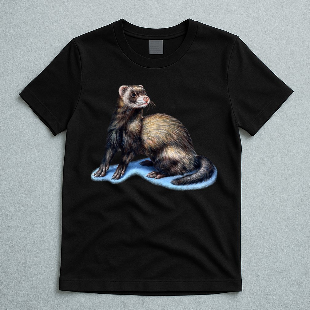 Ferret Wildlife T-Shirt