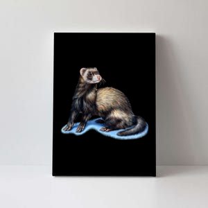 Ferret Wildlife Canvas