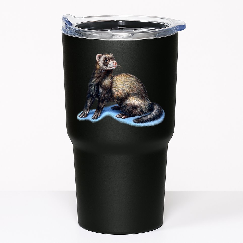 Ferret Wildlife Tumbler