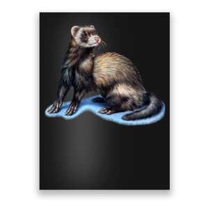 Ferret Wildlife Poster