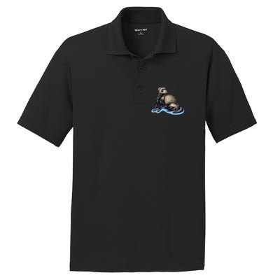 Ferret Wildlife PosiCharge RacerMesh Polo