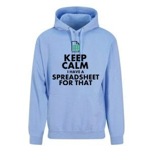 Funny Excel Spreadsheets Lover Gift Accountant Unisex Surf Hoodie