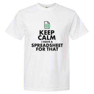 Funny Excel Spreadsheets Lover Gift Accountant Garment-Dyed Heavyweight T-Shirt