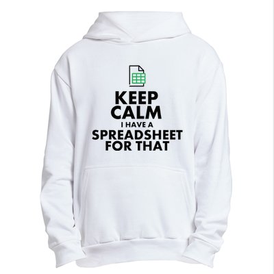 Funny Excel Spreadsheets Lover Gift Accountant Urban Pullover Hoodie