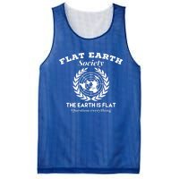 Flat Earth Society Question Everything Flat Earth Gift Mesh Reversible Basketball Jersey Tank