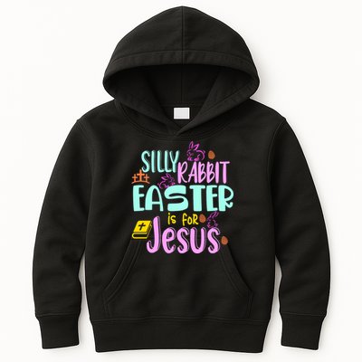 Funny Easter Sunday Silly Rabbit Easter Is For Jesus Kids Hoodie