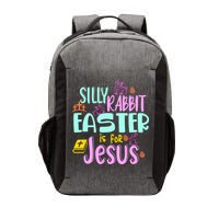 Funny Easter Sunday Silly Rabbit Easter Is For Jesus Vector Backpack