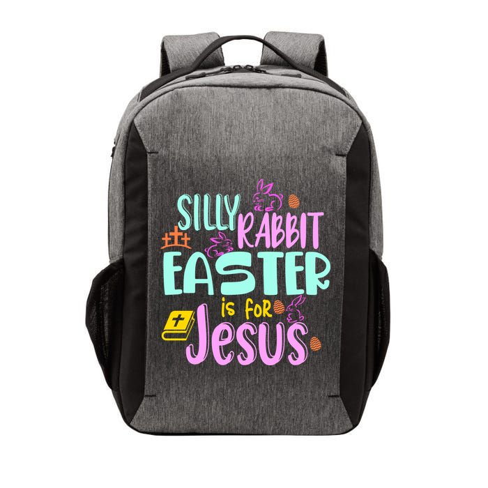Funny Easter Sunday Silly Rabbit Easter Is For Jesus Vector Backpack