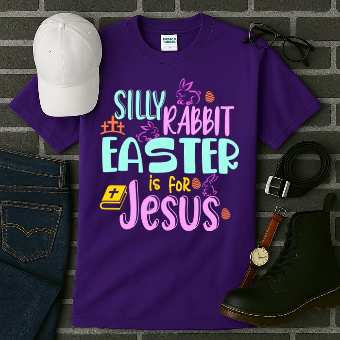 Funny Easter Sunday Silly Rabbit Easter Is For Jesus Tall T-Shirt
