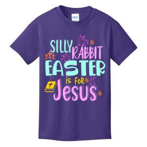 Funny Easter Sunday Silly Rabbit Easter Is For Jesus Kids T-Shirt