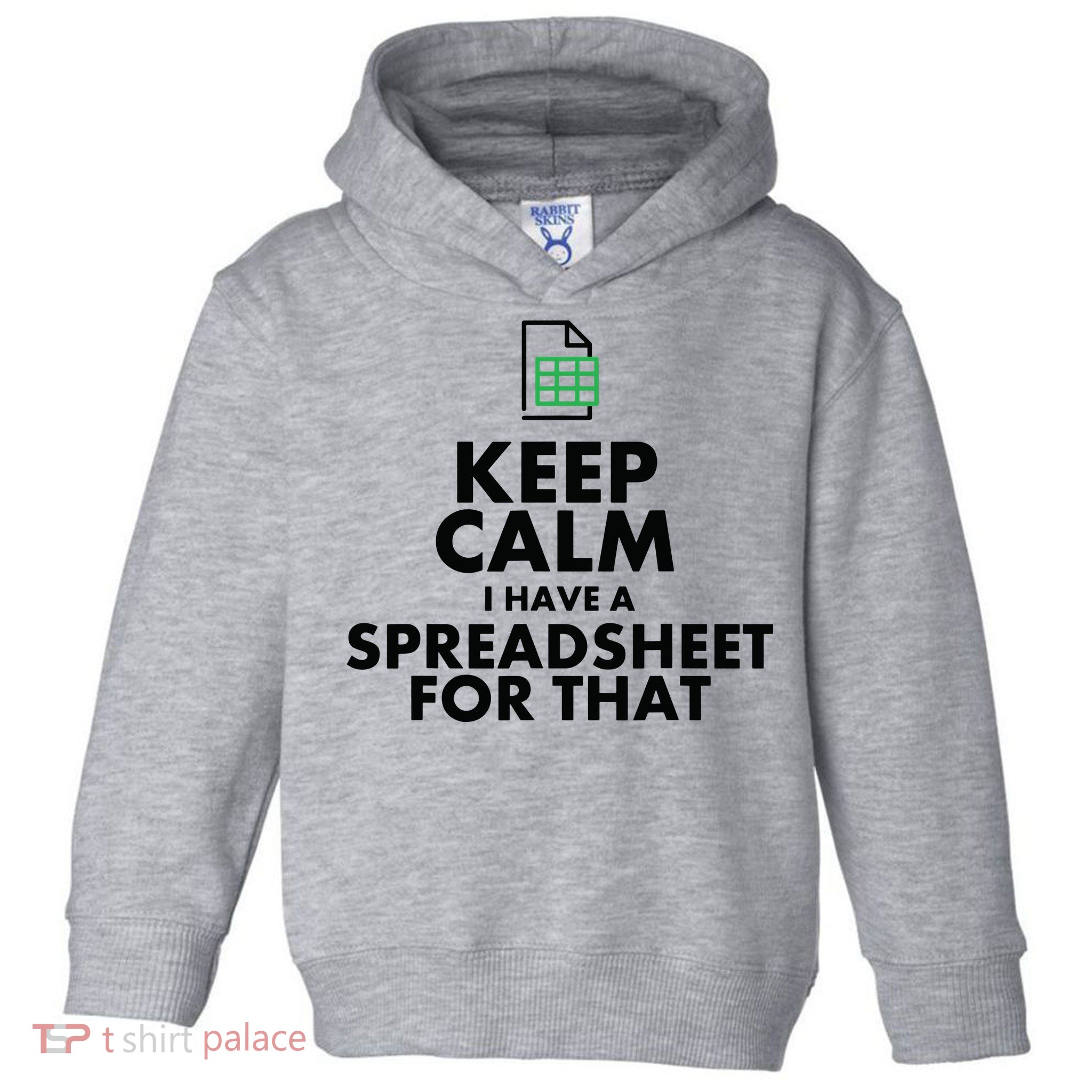 Funny Excel Spreadsheets Lover Gift Accountant Men Women Toddler Hoodie
