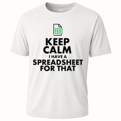 Funny Excel Spreadsheets Lover Gift Accountant Men Women Performance Shirt