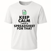 Funny Excel Spreadsheets Lover Gift Accountant Men Women Cooling Performance Crew T-Shirt