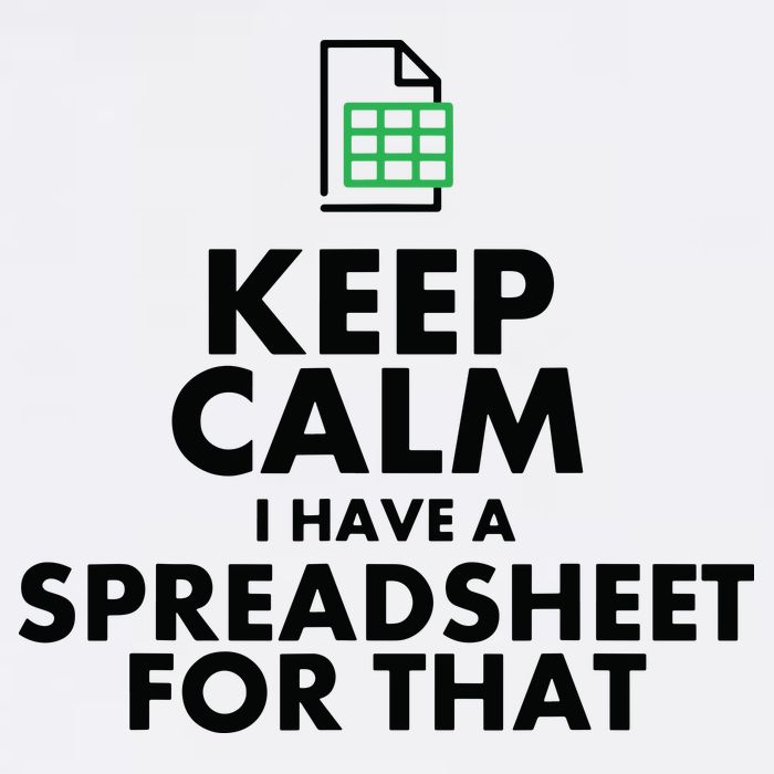 Funny Excel Spreadsheets Lover Gift Accountant Men Women Cooling Performance Crew T-Shirt