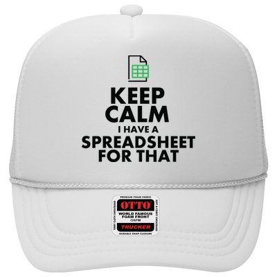 Funny Excel Spreadsheets Lover Gift Accountant Men Women Trucker Hat