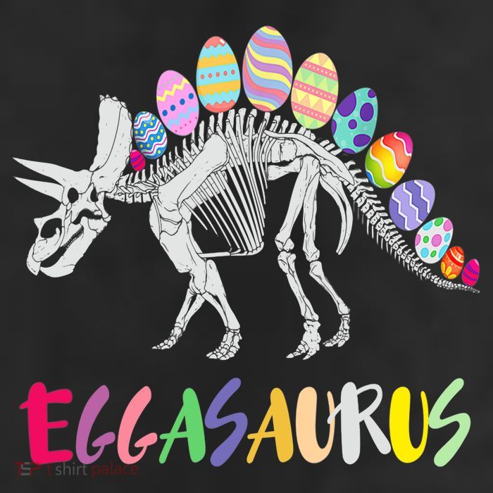 Funny Eggasaurus Stegosaurus Egg Dinosaur Happy Easter Day Cool Comfort Performance Bucket Hat