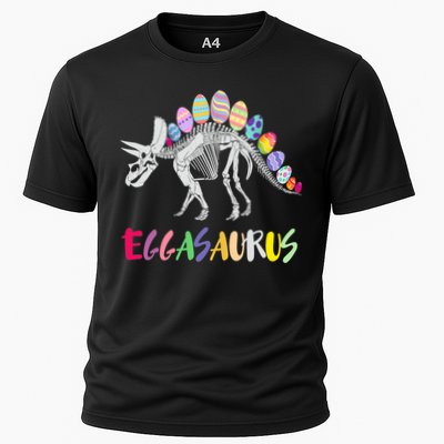 Funny Eggasaurus Stegosaurus Egg Dinosaur Happy Easter Day Performance Shirt
