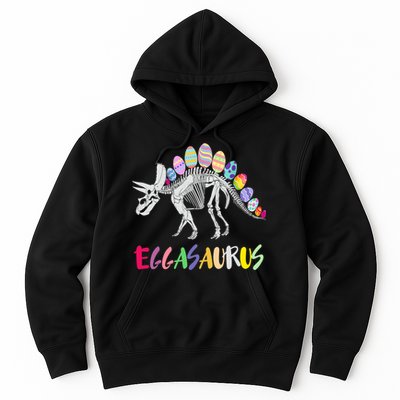 Funny Eggasaurus Stegosaurus Egg Dinosaur Happy Easter Day Hoodie