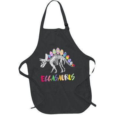 Funny Eggasaurus Stegosaurus Egg Dinosaur Happy Easter Day Apron
