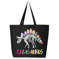 Funny Eggasaurus Stegosaurus Egg Dinosaur Happy Easter Day 25L Jumbo Tote