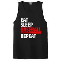 Funny Eat Sleep Baseball Repeat Gift PosiCharge Competitor Tank