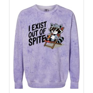 Funny Exit Spite Colorblast Crewneck Sweatshirt