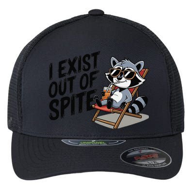 Funny Exit Spite Flexfit Unipanel Trucker Cap