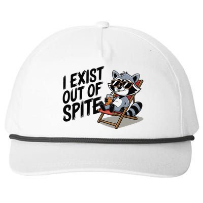 Funny Exit Spite Snapback Five-Panel Rope Hat